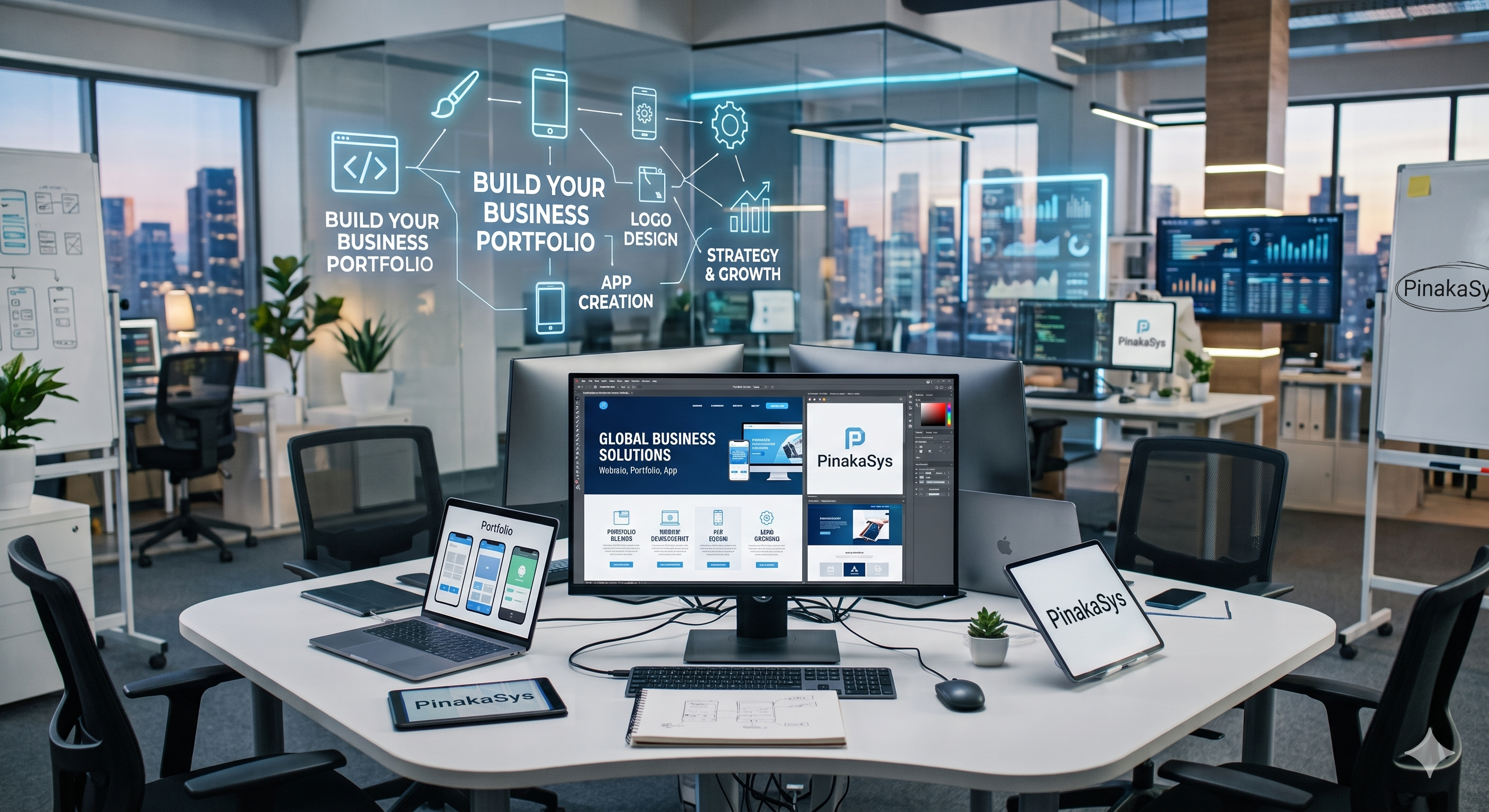 Digital Services Illustration